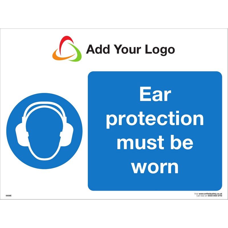 300 x 200 3mm ecoFOAM - EAR PROTECTION MUST BE WORN