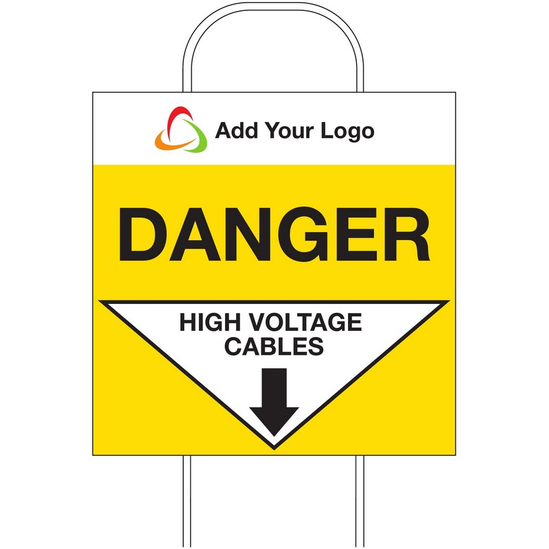 Danger High Voltage Cables