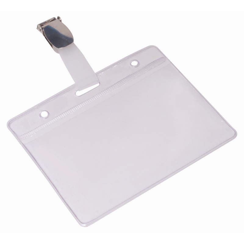 ID Holder With Clip (Pack 100)